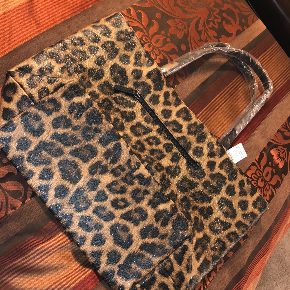 Chico’s Accesories bag. Leopard print